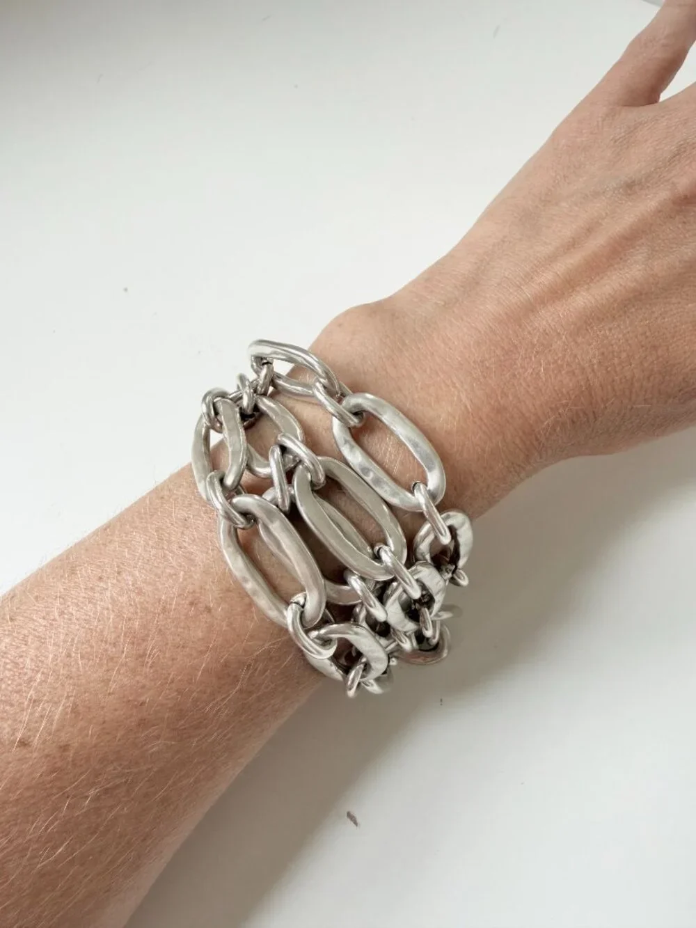 Uno De 50 Large Chain Bracelet